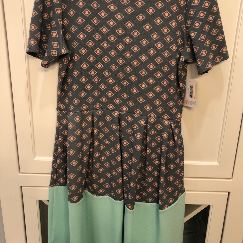 Lularoe dipped Amelia A line dress!!